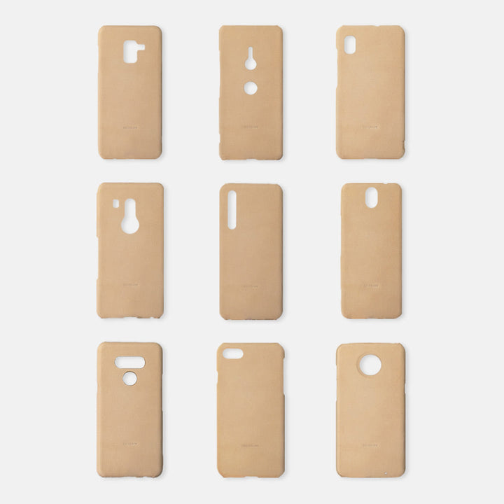 本革 栃木レザー ショルダーストラップ付き 背面ケース iPhoneシリーズ