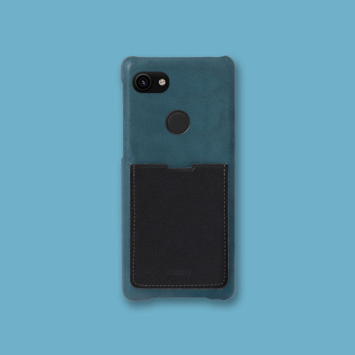 本革 栃木レザー ポケット付き 背面ケース Xperiaシリーズ