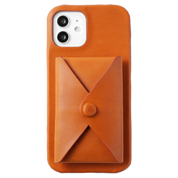 Cuir véritable cuir Tochigi avec poche à rabat, coque arrière pour la série Galaxy