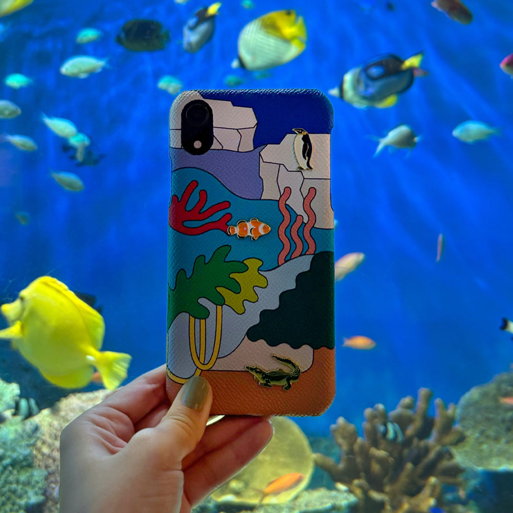 COVERARY ZOOコレクション iPhone17promaxケース pinpinpin.it × COVERARY ZOOコレクション コラボ背面ケース
