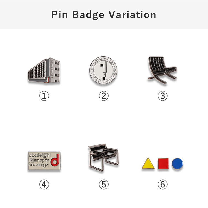 pinpinpin.it × COVERARY Collection BAUHAUS Étui arrière collaboratif