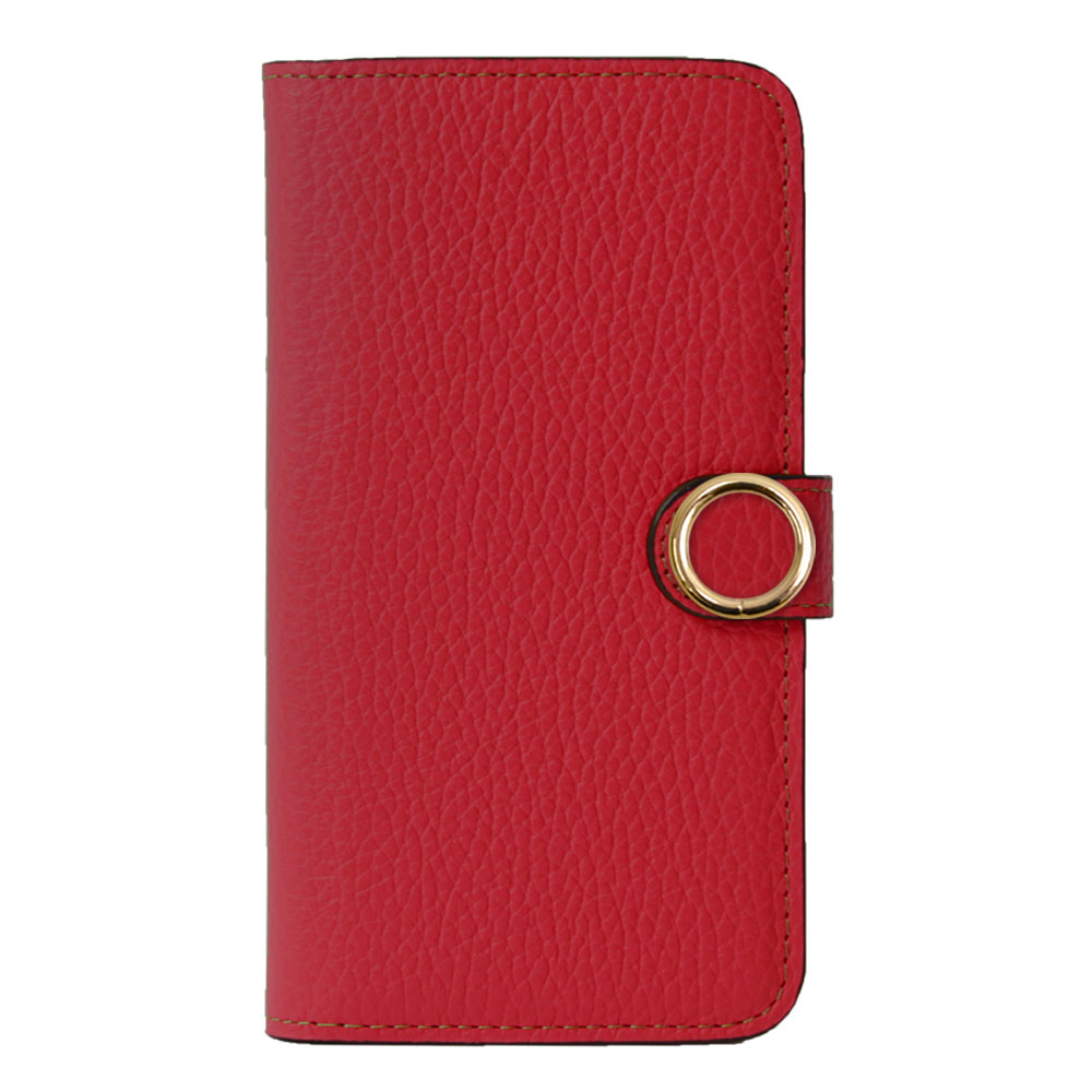 Cuir véritable 32 couleurs cuir italien grainé étui portefeuille avec anneau doré pour cartes (avec ceinture) série Google Pixel