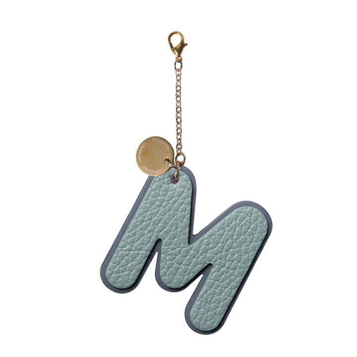 Accessories Genuine Leather Italian Shrink Leather BIG Layer Initial Charm