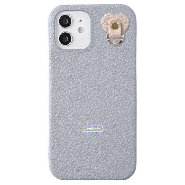 Genuine leather 32 colors Italian shrink leather with charm holder back case Xperia series