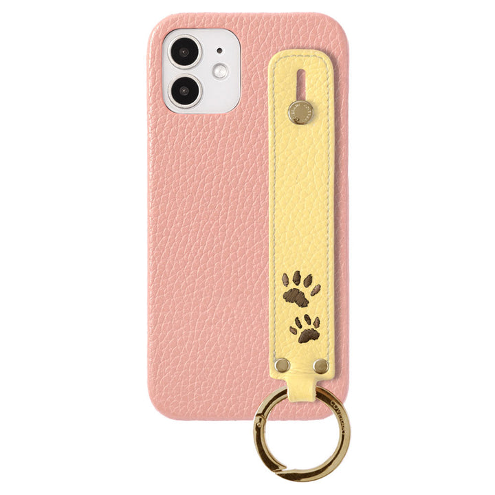 Cuir véritable 32 couleurs cuir italien grainé design broderie coussinet avec sangle de main coque arrière pour la série Google Pixel