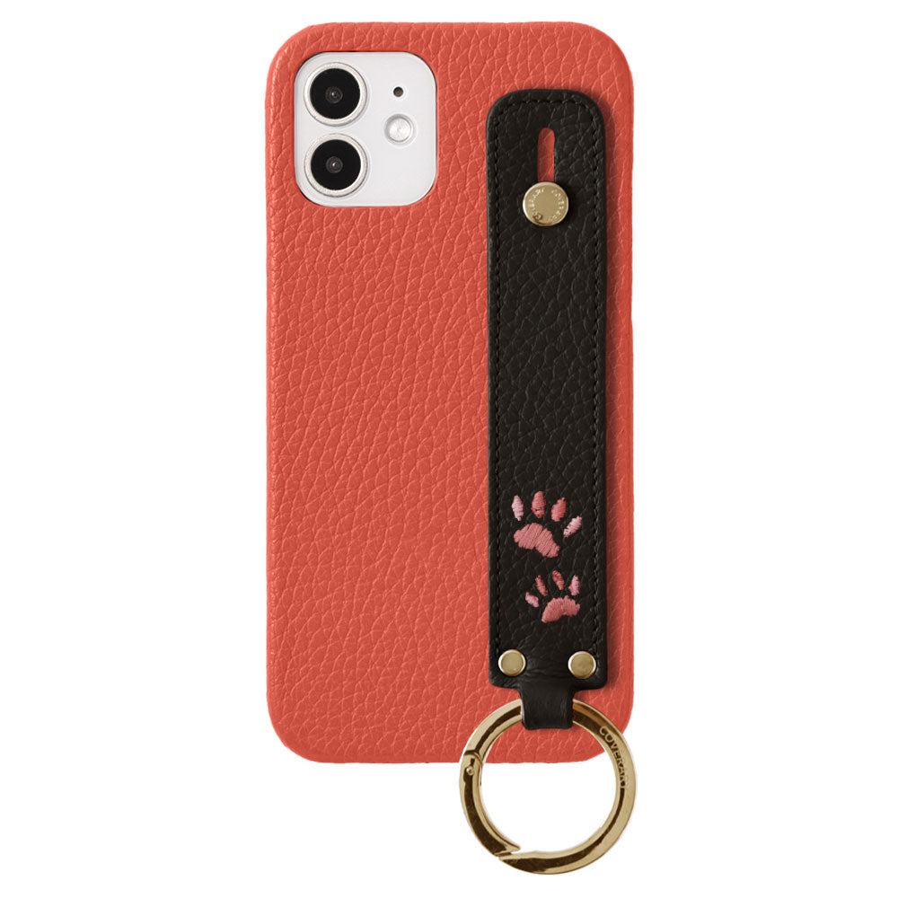 Cuir véritable 32 couleurs cuir italien grainé design broderie coussinet avec sangle de main coque arrière pour la série Google Pixel