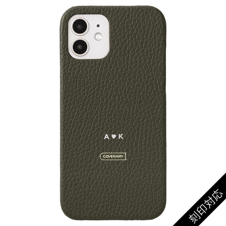 Genuine leather 32 colors Italian shrink leather back case name engraving (color foil stamping) Galaxy series