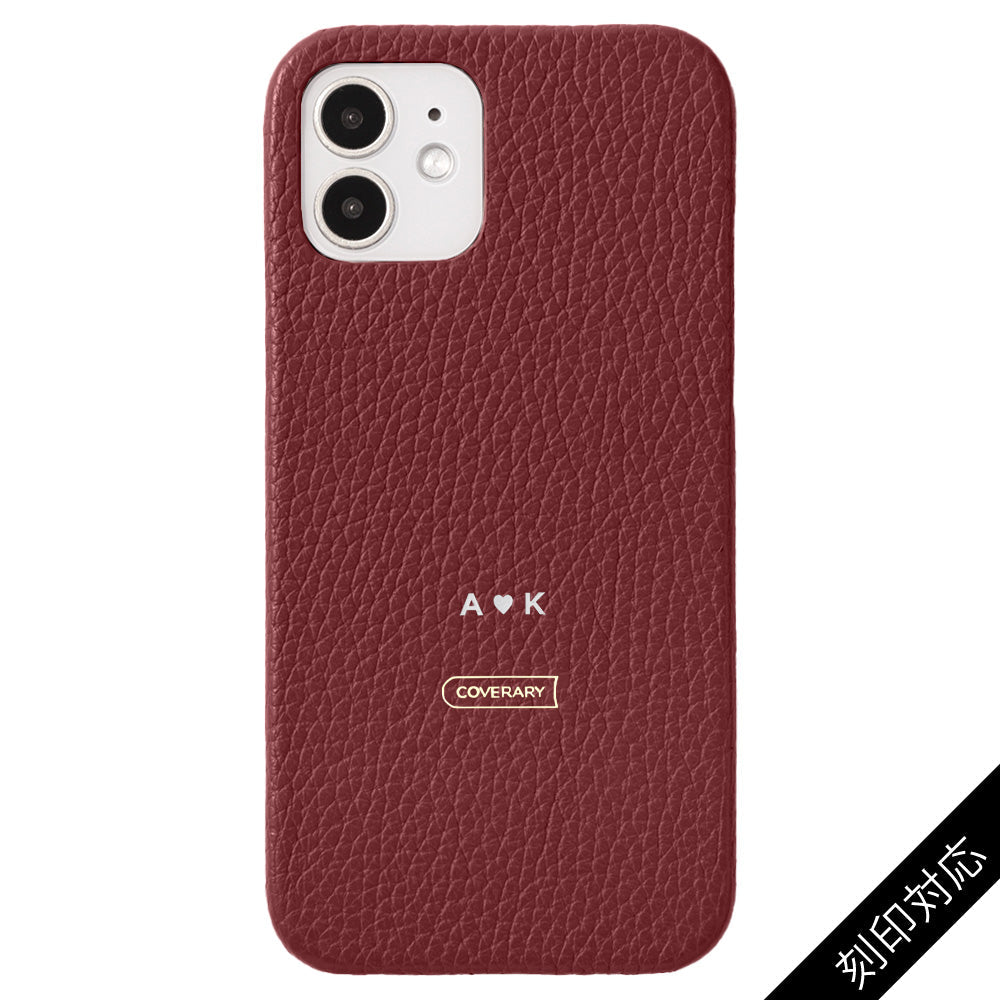 Genuine leather 32 colors Italian shrink leather back case name engraving (color foil stamping) Galaxy series