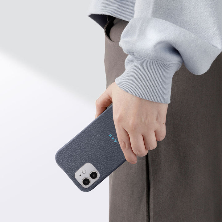 本革 32色 イタリアンシュリンクレザー 背面ケース 名入れ 刻印(カラー箔押し) iPhoneシリーズ