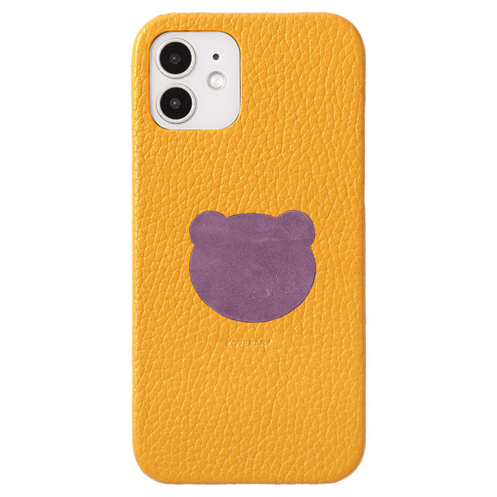 Genuine Leather 32 Colors Italian Shrink Leather Motif Cutout Design Back Case Xperia Series