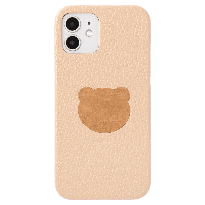 Genuine Leather 32 Colors Italian Shrink Leather Motif Cutout Design Back Case AQUOS Series