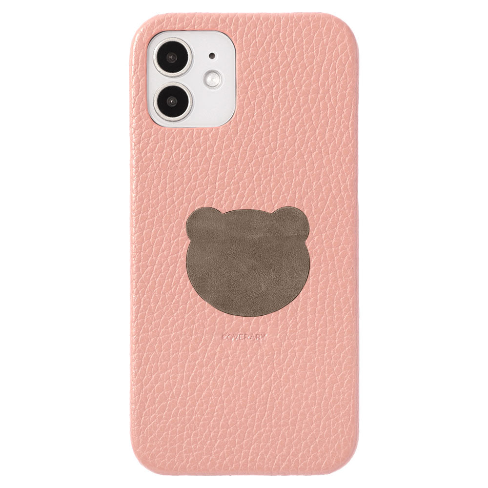 Genuine Leather 32 Colors Italian Shrink Leather Motif Cutout Design Back Case Xperia Series