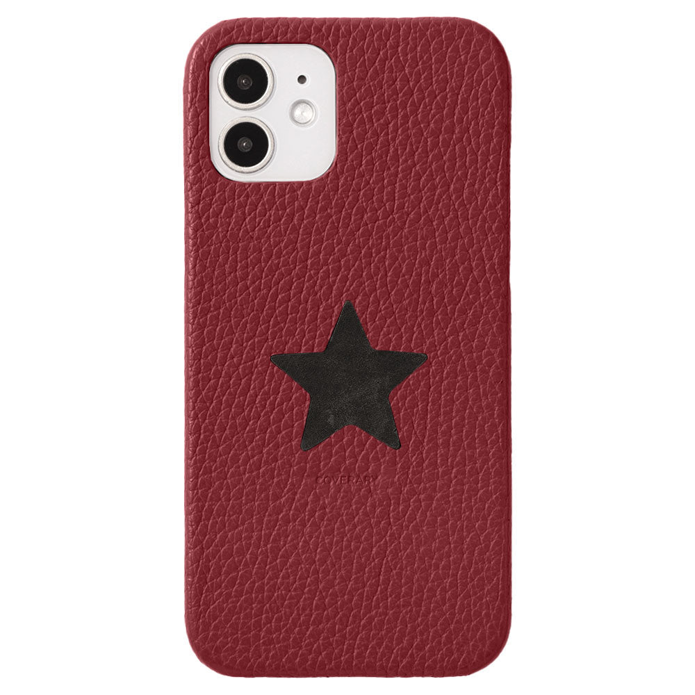 Genuine Leather 32 Colors Italian Shrink Leather Motif Cutout Design Back Case Xperia Series