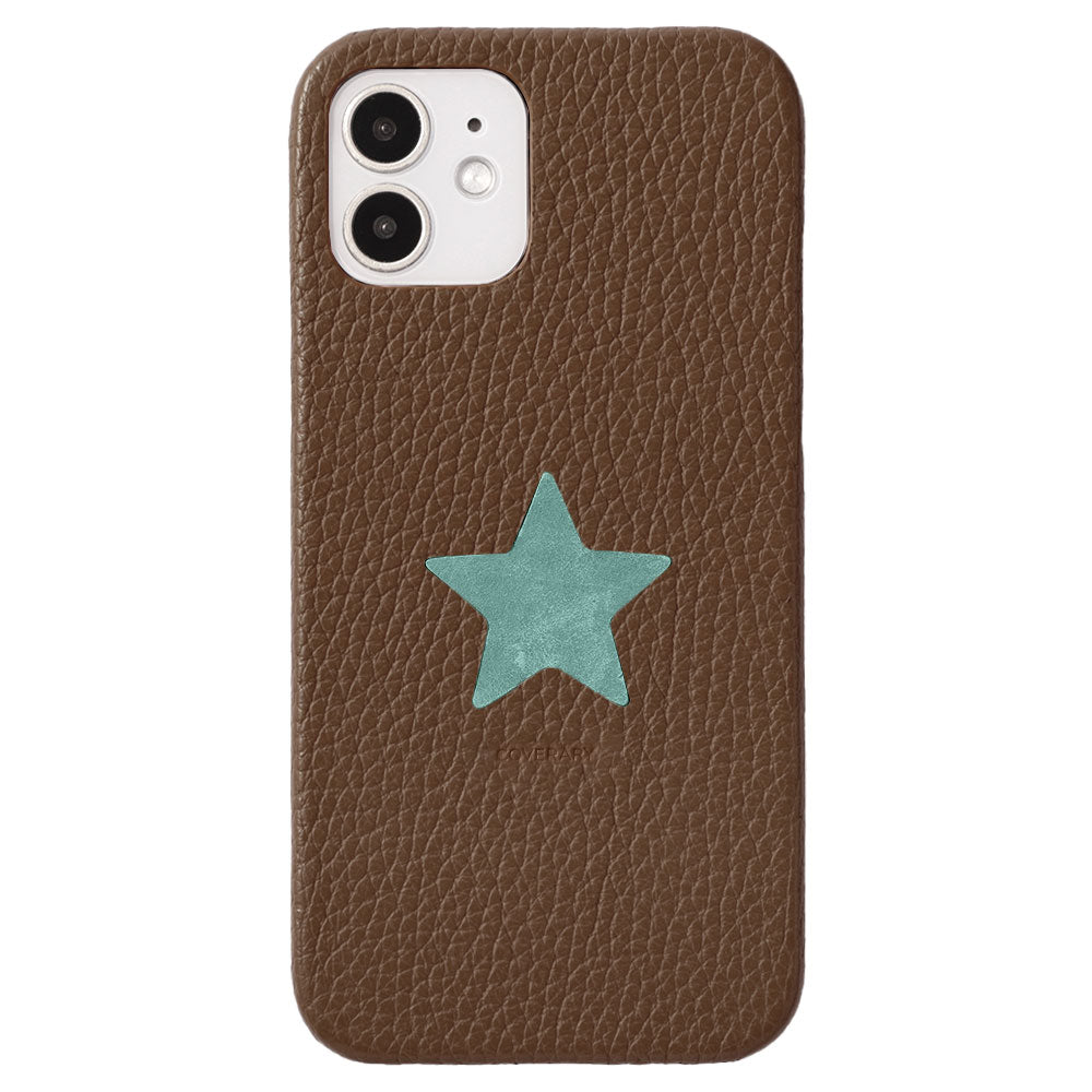 Genuine Leather 32 Colors Italian Shrink Leather Motif Cutout Design Back Case Xperia Series