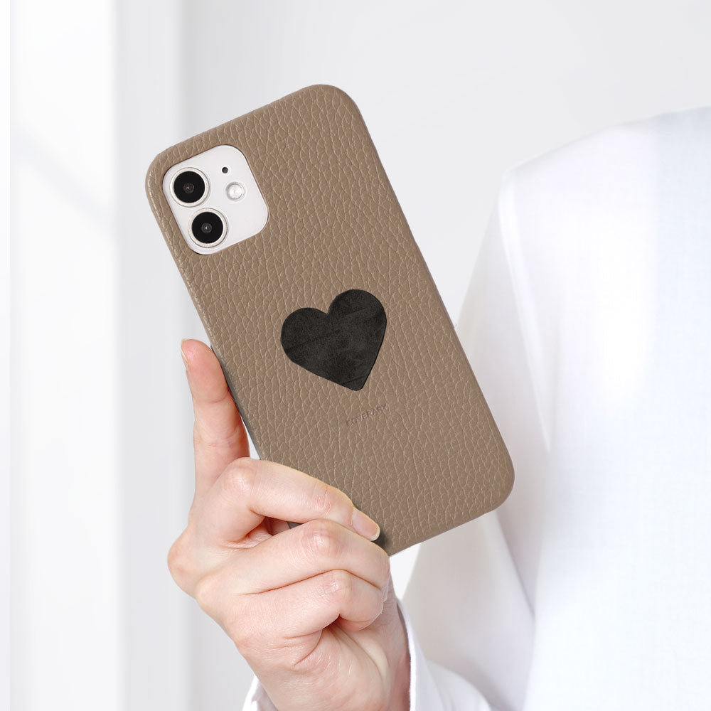 Genuine Leather 32 Colors Italian Shrink Leather Motif Cutout Design Back Case Xperia Series