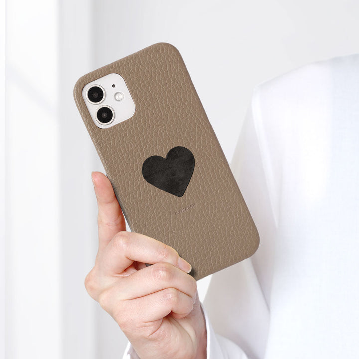 Genuine Leather 32 Colors Italian Shrink Leather Motif Cutout Design Back Case Xperia Series