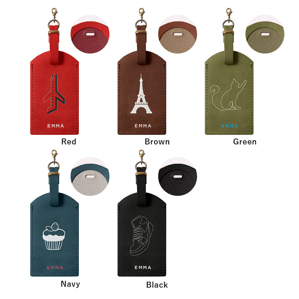 Genuine Leather Tochigi Leather Mostro Message Tag Charm Back Case Xperia Series