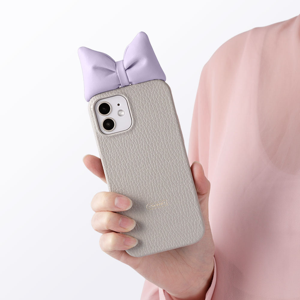 Genuine leather 32 colors Italian shrink leather padded ribbon top back case Xperia series