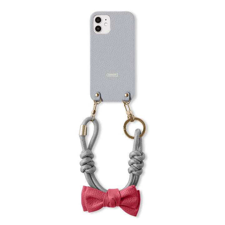 Genuine Leather 32 Colors Italian Shrink Leather Double Ribbon Paracord Hand Strap Included Back Case Xperia Series