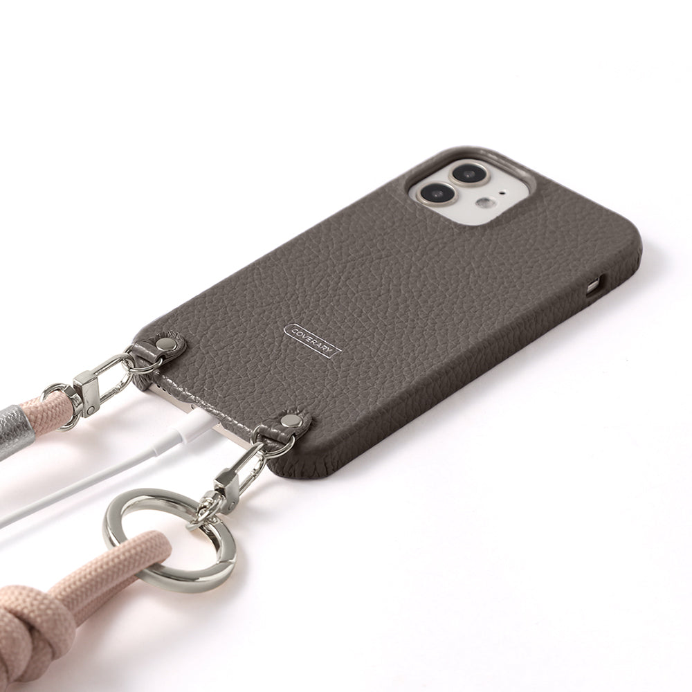 Genuine Leather 32 Colors Italian Shrink Leather Double Ribbon Paracord Hand Strap Included Back Case Xperia Series