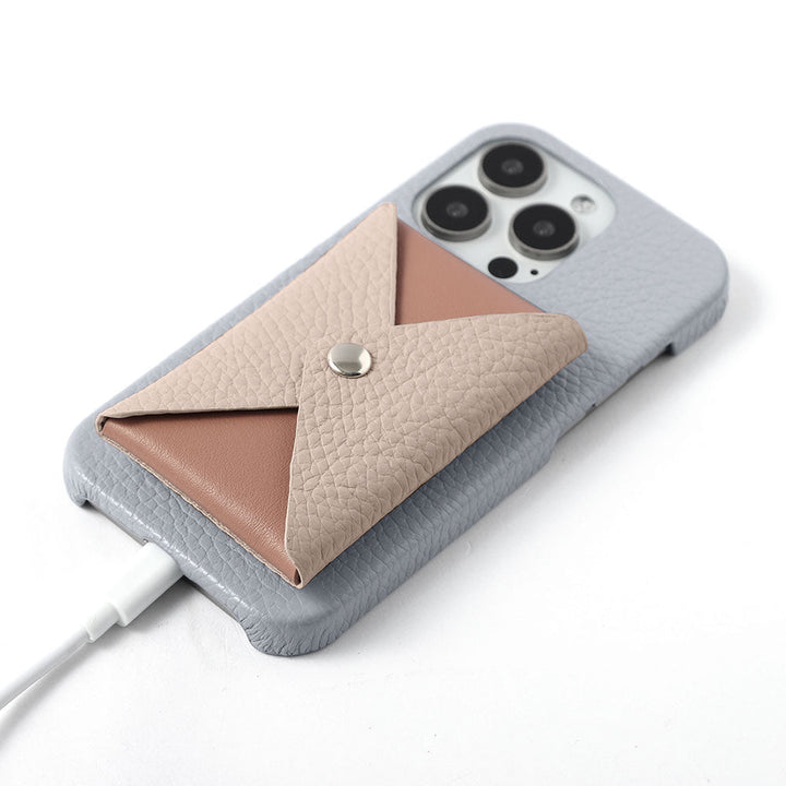 Cuir véritable 32 couleurs Cuir italien grainé Bicolore avec rabat et poche Coque arrière pour série Xperia