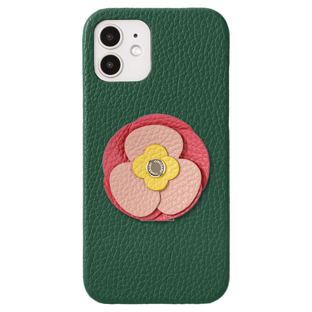 Genuine Leather 32 Colors Italian Shrink Leather Real Flower Decoration Back Case Google Pixel Series