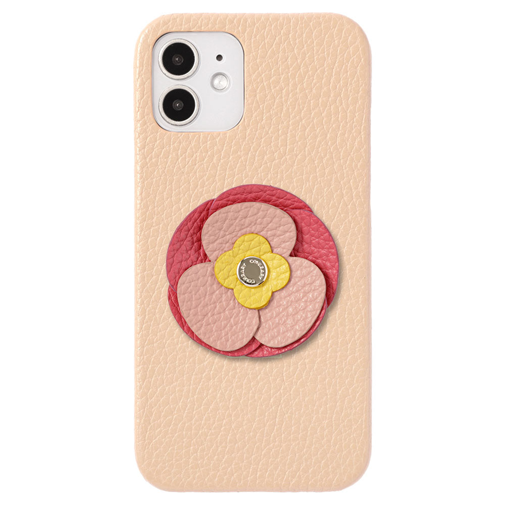 Genuine Leather 32 Colors Italian Shrink Leather Real Flower Decoration Back Case Google Pixel Series