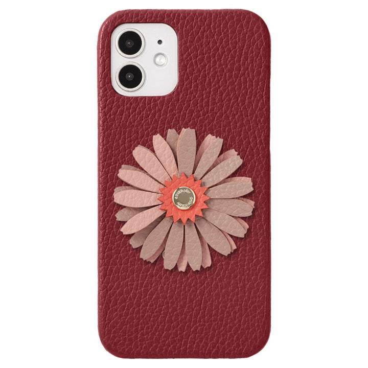 Genuine Leather 32 Colors Italian Shrink Leather Real Flower Decoration Back Case Google Pixel Series