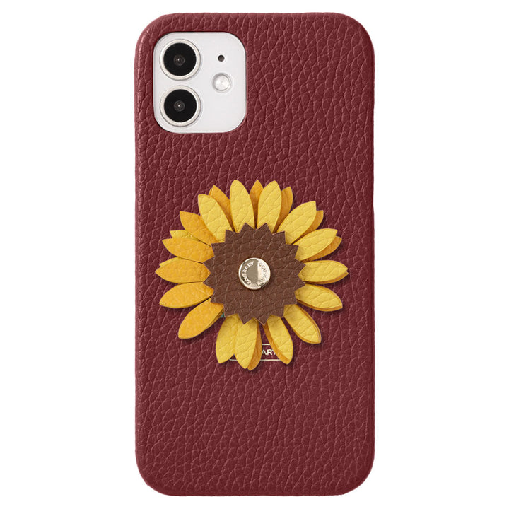Genuine Leather 32 Colors Italian Shrink Leather Real Flower Decoration Back Case Google Pixel Series