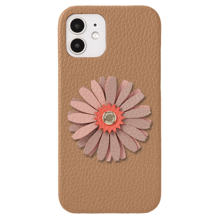 Genuine Leather 32 Colors Italian Shrink Leather Real Flower Decoration Back Case Google Pixel Series