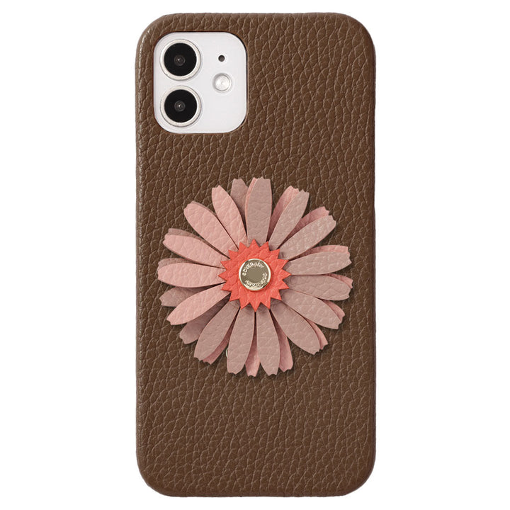 Genuine Leather 32 Colors Italian Shrink Leather Real Flower Decoration Back Case Google Pixel Series