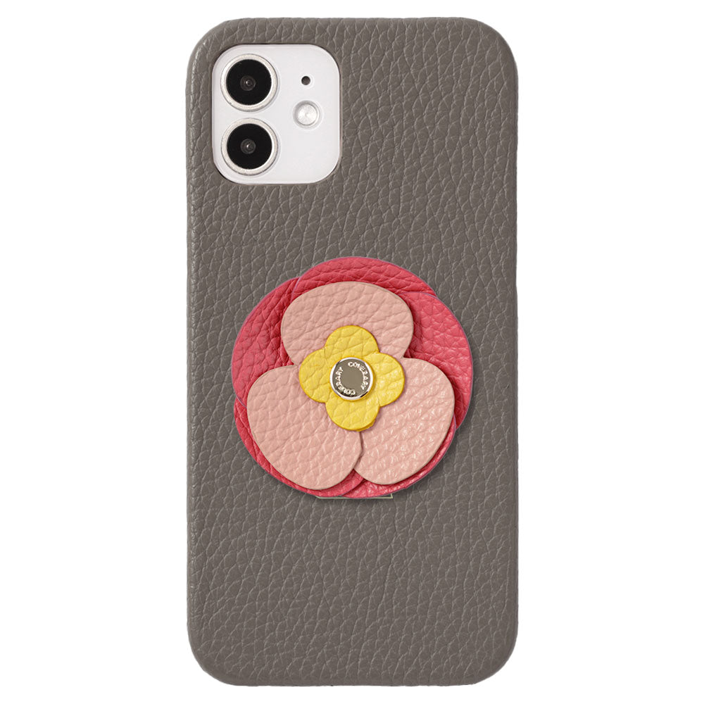 Genuine Leather 32 Colors Italian Shrink Leather Real Flower Decoration Back Case Google Pixel Series