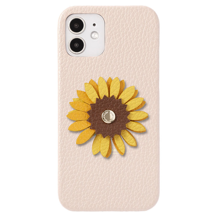 Genuine Leather 32 Colors Italian Shrink Leather Real Flower Decoration Back Case Google Pixel Series