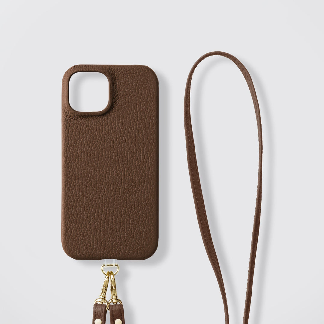 本革 32色 イタリアンレザー ショルダーストラップ PVCホルダーセット 背面ケース Xperiaシリーズ