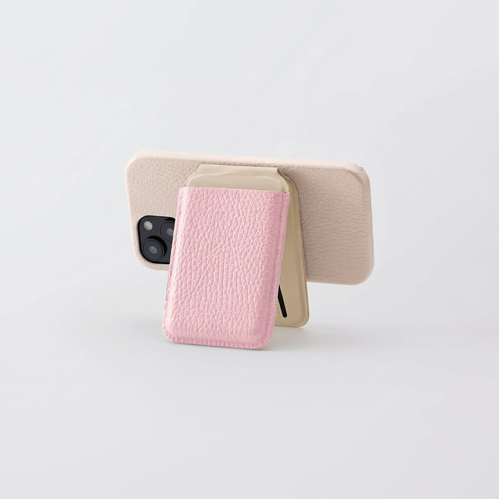 MagSafe-compatible genuine leather 32 colors Italian shrink leather shock-resistant TPU back case card pocket stand function Google Pixel series