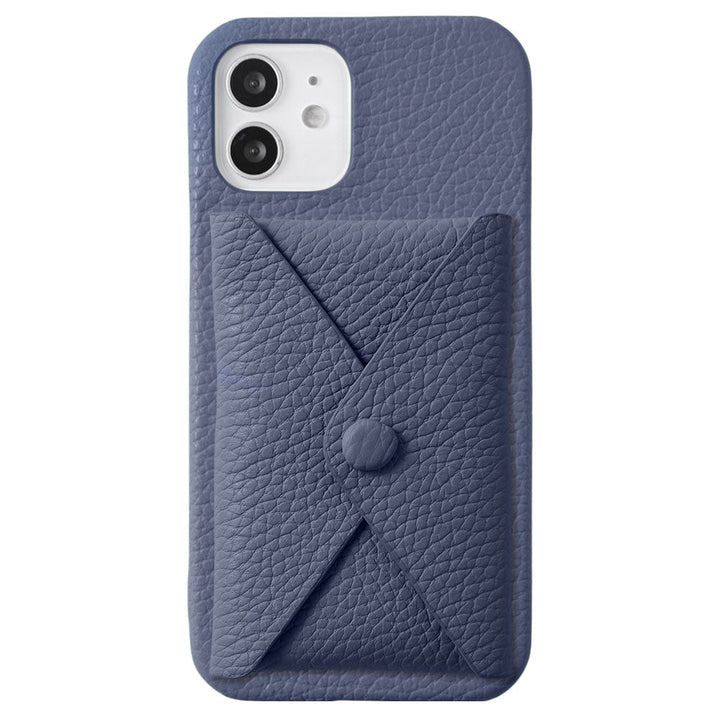 本革 32色 イタリアンシュリンクレザー Magsafe対応 蓋ありポケット付き 背面ケース Galaxyシリーズ