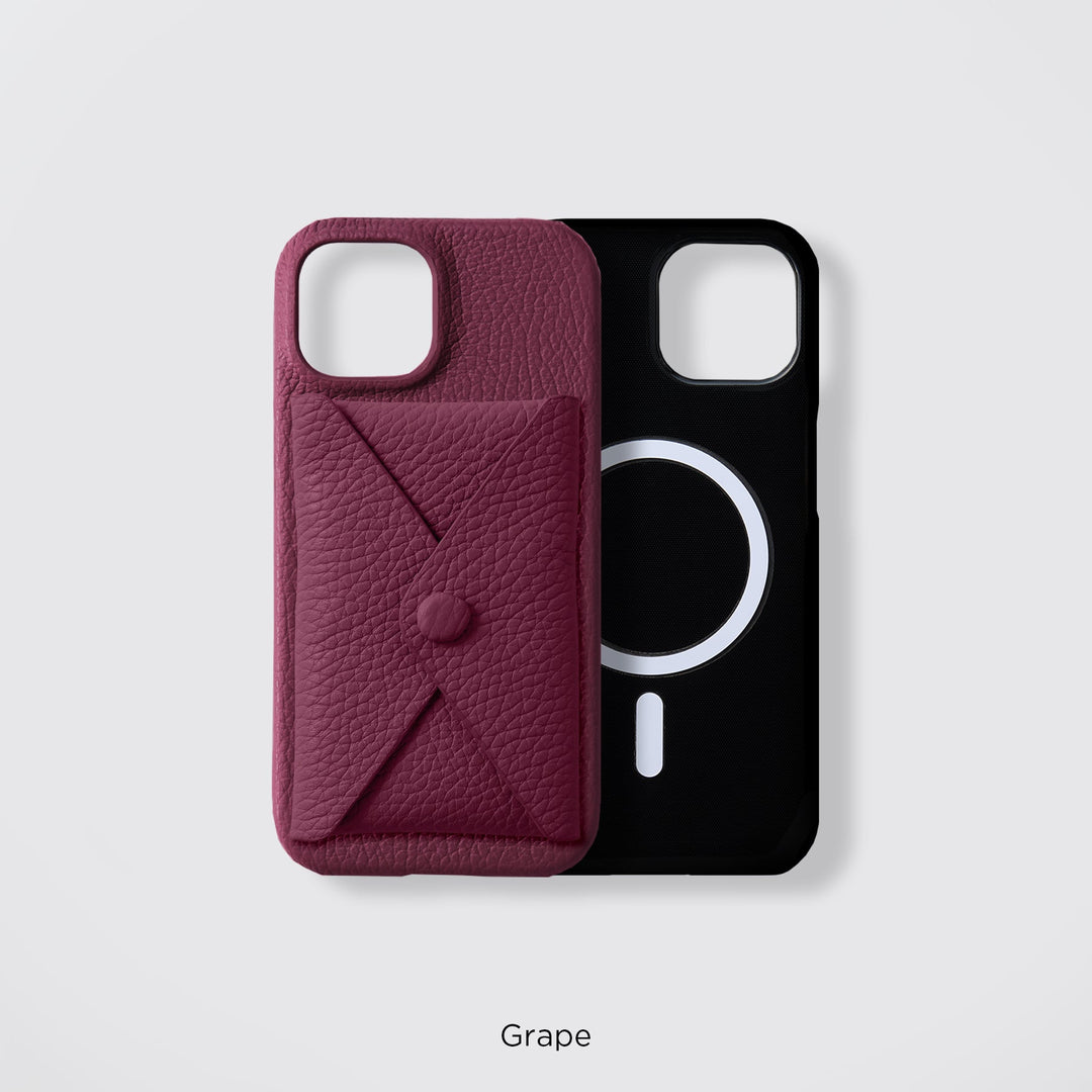 Cuir véritable 32 couleurs cuir italien grainé Compatible Magsafe avec poche à rabat Coque arrière pour la série Google Pixel
