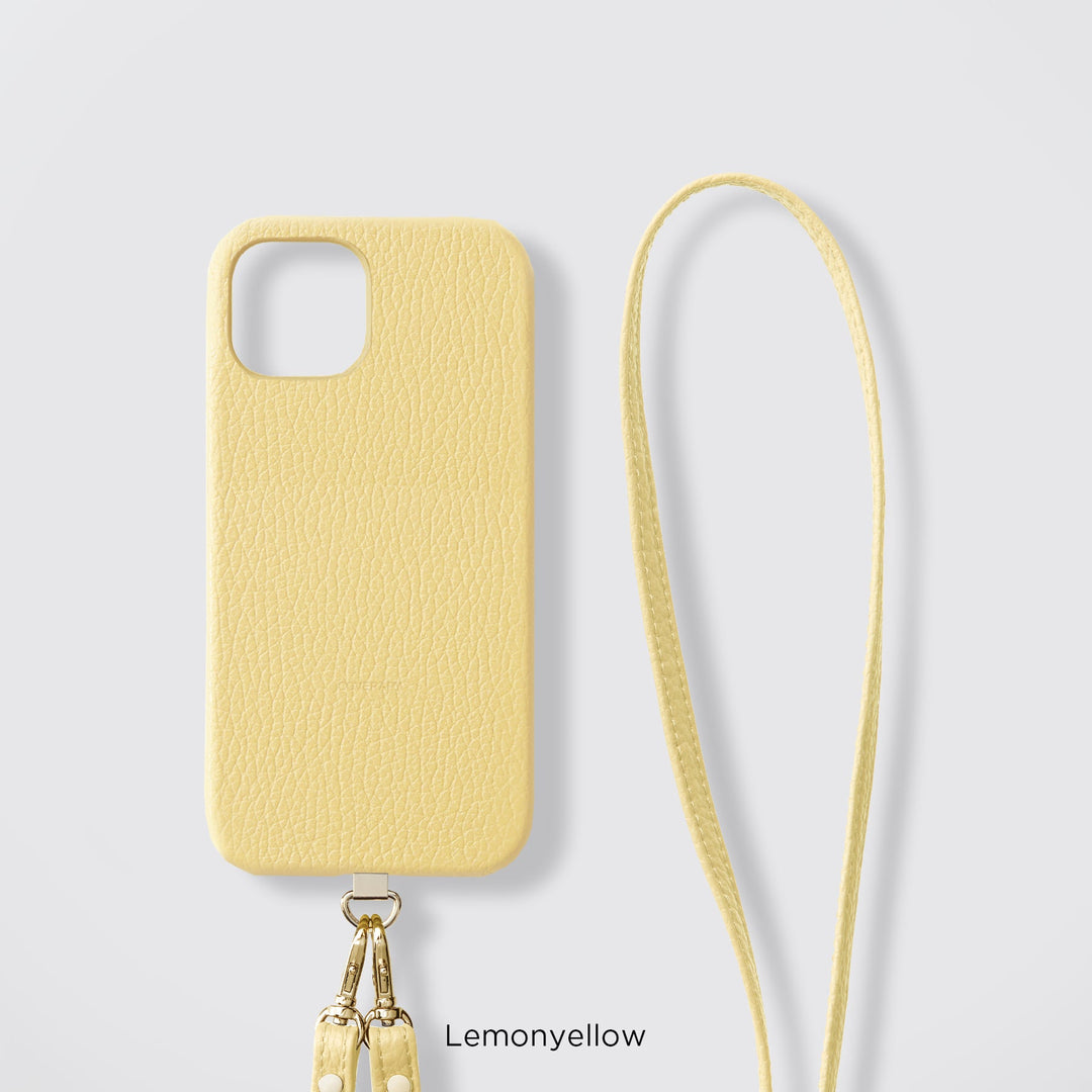 本革 32色 イタリアンレザー ショルダーストラップ ステンレス製 ストラップホルダーセット 耐衝撃 TPU 背面ケース