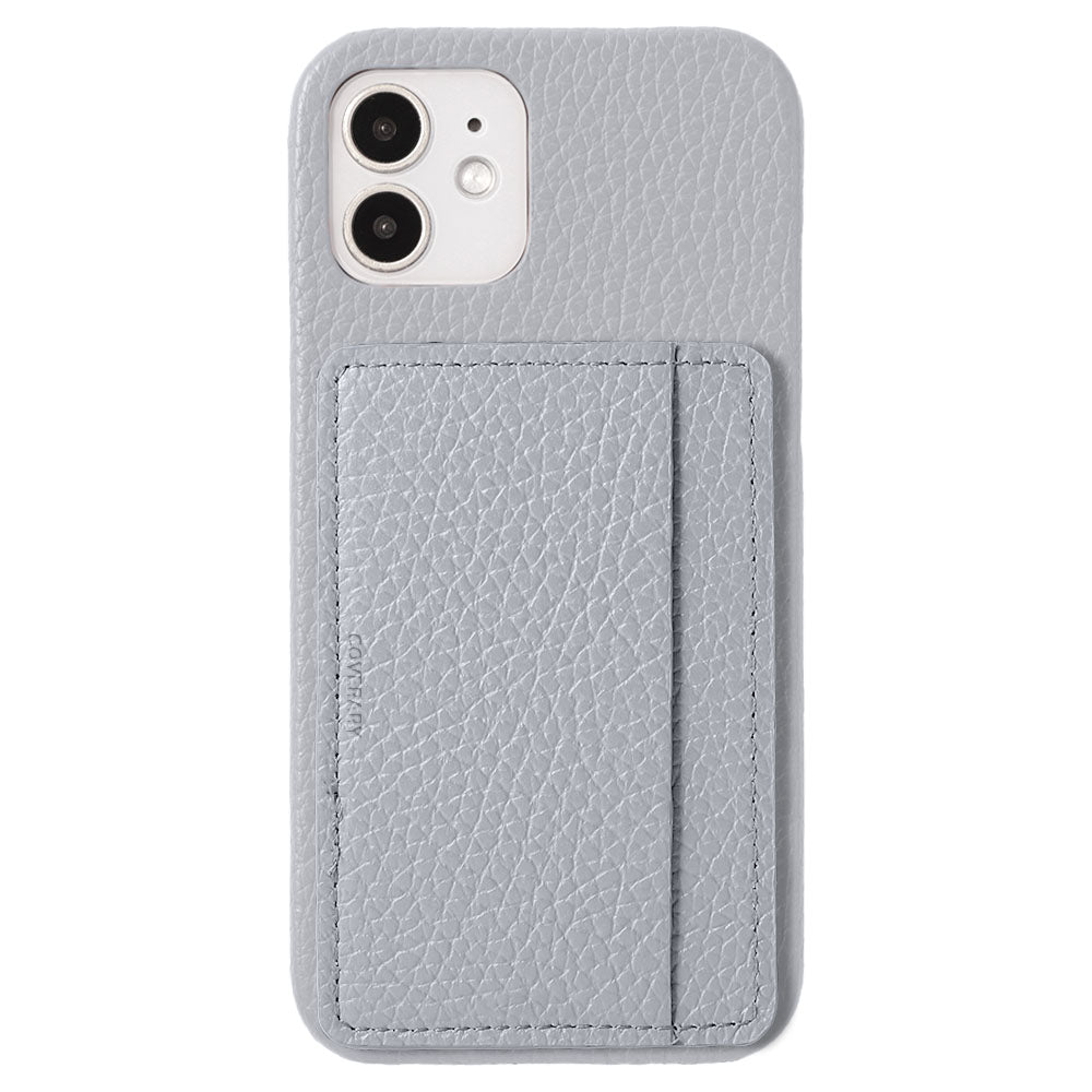 Cuir véritable 32 couleurs cuir italien grainé compatible Magsafe rangement cartes avec poche coque arrière série AQUOS