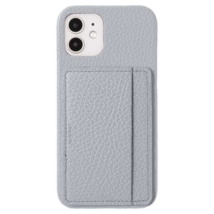 Cuir véritable 32 couleurs cuir italien grainé compatible Magsafe avec rangement pour cartes et poche arrière coque pour série Xperia