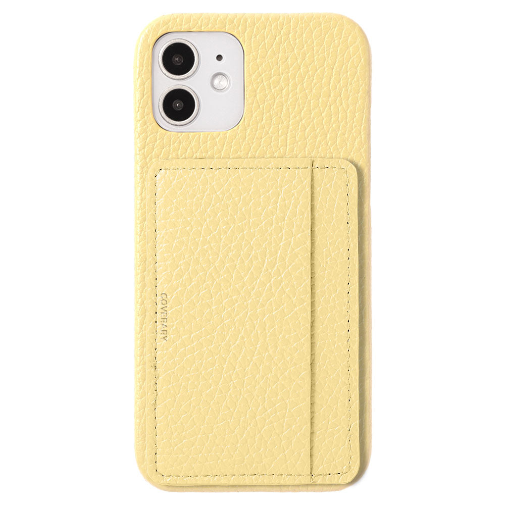 Cuir véritable 32 couleurs cuir italien grainé compatible Magsafe avec rangement pour cartes et poche arrière coque pour série Xperia