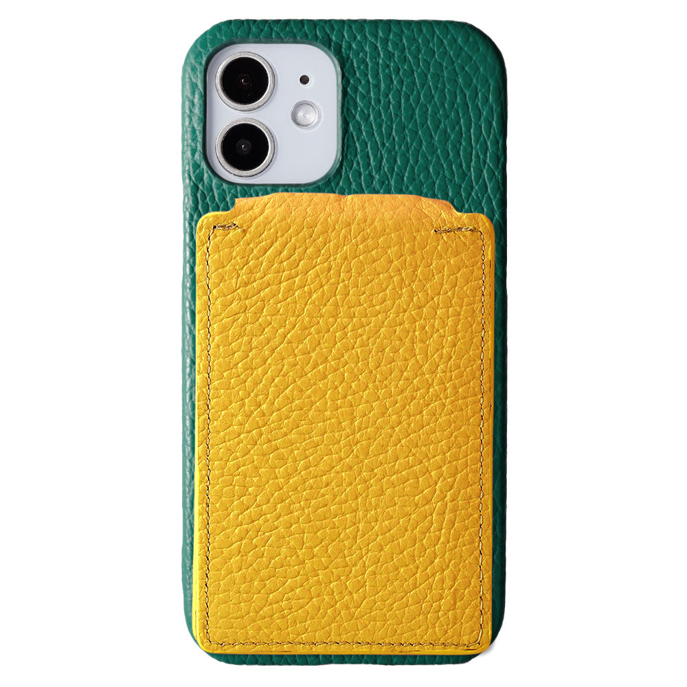 Cuir véritable 32 couleurs cuir italien grainé support rotatif miroir étui arrière compatible Magsafe avec porte-cartes série Xperia