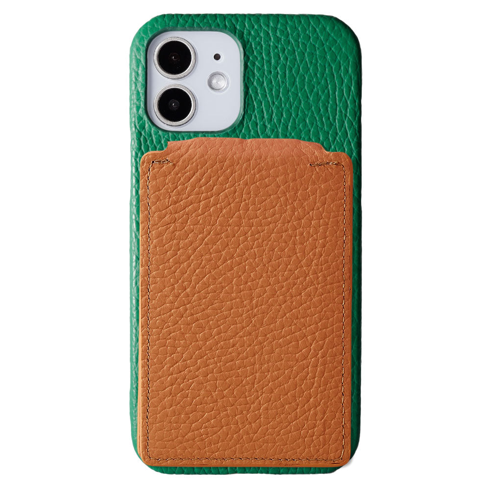 Cuir véritable 32 couleurs cuir italien grainé support rotatif miroir étui arrière compatible Magsafe avec porte-cartes série Xperia