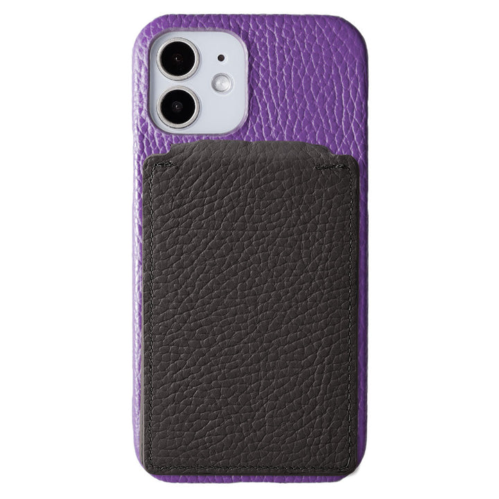 Cuir véritable 32 couleurs cuir italien grainé support rotatif miroir étui arrière compatible Magsafe avec porte-cartes série Xperia