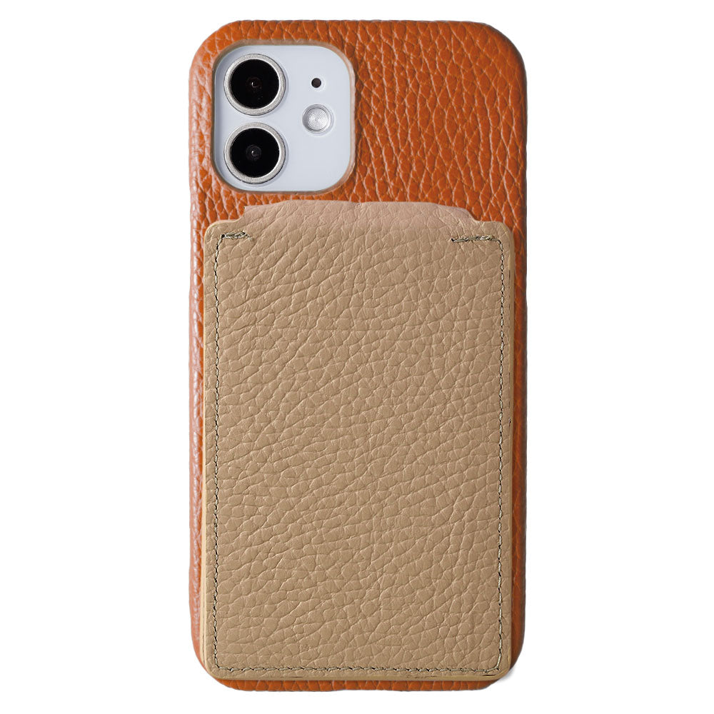 Cuir véritable 32 couleurs cuir italien grainé support rotatif miroir étui arrière compatible Magsafe avec porte-cartes série Xperia