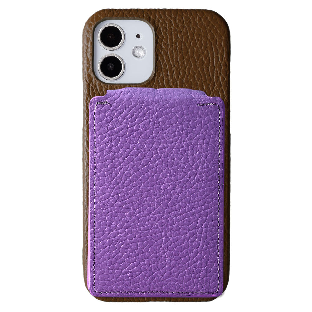 Cuir véritable 32 couleurs cuir italien grainé support rotatif miroir étui arrière compatible Magsafe avec porte-cartes série Xperia