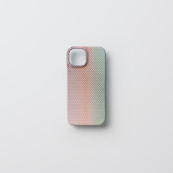 Carole Baijings × COVERARY : Grille dégradée | Coque arrière en cuir