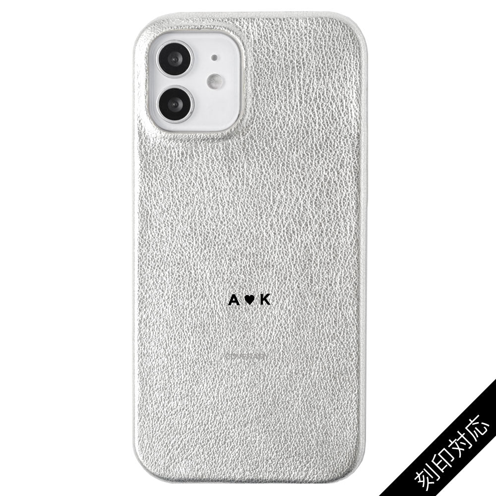 Genuine Leather Foil Leather Back Case Name Engraving (Color Foil Stamping) Xperia Series