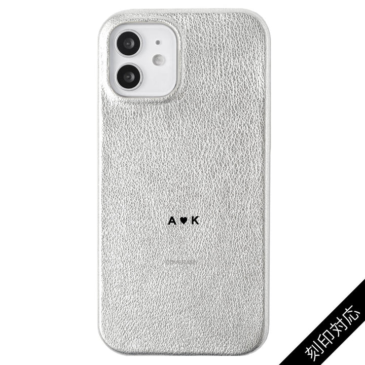 Genuine Leather Foil Leather Back Case Name Engraving (Color Foil Stamping) Xperia Series