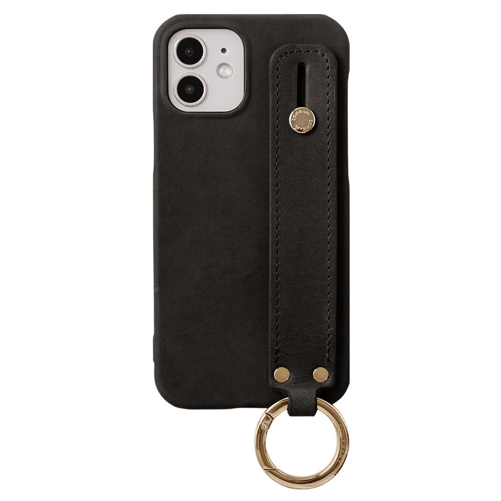 Cuir véritable cuir japonais Mostro avec ceinture de main Étui arrière pour la série Google Pixel